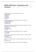 ENFB 4190 Exam 1 Questions and Answers&period;