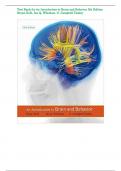 Test Bank for An Introduction to Brain and Behavior 5th Edition Bryan Kolb, Ian Q. Whishaw, G. Campbell Teskey