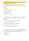 NCLEX RN &num;44 35 ACCURATE AND WELL DEFINED QUESTIONS LATEST UPDATE 2023 GRADED A&plus;&lbrack;100&percnt; PASS&rsqb;