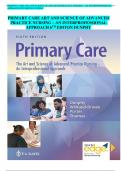 PRIMARY CARE ART AND SCIENCE OF ADVANCED PRACTICE NURSING – AN INTERPROFESSIONAL APPROACH 6TH EDITON DUNPHY 