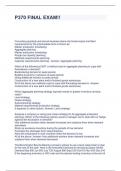 P370 FINAL EXAM&excl;&excl;