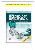 TEST BANK FOR MICROBIOLOGY FUNDAMENTALS: A CLINICAL APPROACH 4TH EDITION MARJORIE KELLY COWAN HEIDI SMITH |All chapters