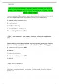 ATI FUNDAMENTALS REMEDIATION &lpar;STUDY GUIDE WITH COMPLETE SOLUTION&rpar; BASED ON FINAL EXAM THIS DECEMBER