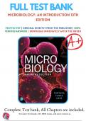 Test Bank  Microbiology: An Introduction 13th, 14th Edition Tortora