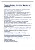 Tableau Desktop Specialist &vert; Bundle 