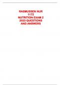 Rasmussen NUR 1172 Nutrition Exam 2 questions and answers.pdf