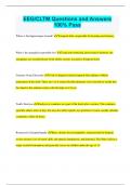 EEG/CLTM Questions and Answers 100% Pass - EEG/CLTM - Stuvia US