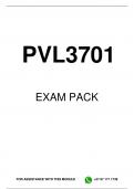 PVL3701 EXAM PACK 2024