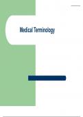 Introduction to Medical Terminology 