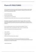 Pharm ATI PROCTORED EXAM 2023&sol;2024 WITH 100&percnt; COMPLETE SOLUTIONS