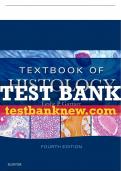 Test Bank For Textbook Of Histology All Chapters - 9780323390798