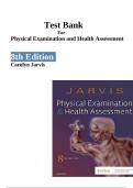 Test Bank For Physical Examination and Health Assessment 8th Edition by Carolyn Jarvis Chapter 1-32 |Complete Guide Newest Version