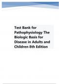 Exam (elaborations) Nur3420 Baylor 2021 TestBank_McCance_Pathophysiology_Biologic_Basis_for_Disease_8th_2018