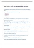 Updated ACLS Version B 2023-24questions with answers