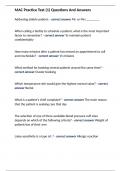 MAC Practice Test &lpar;1&rpar; Questions And Answers