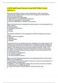 A&period;R&period;M&period; 400 Exam Practice Exam 2023 With Correct Answers&hellip;