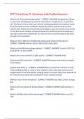 OTF Trivia Exam 31 Questions with Verified Answers&comma;100&percnt; CORRECT