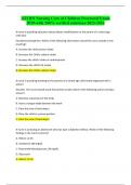 ATI RN Nursing Care of Children Proctored Exam  2019-with 100&percnt; verified solutions-2023