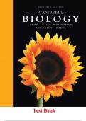 Test bank Campbell Biology (11th Revised Edition) Textbook Update