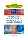 Test Bank Understanding Anatomy and Physiology Thompson 3rd Edition (Thompson 2020) Chapter 1-25 All Chapters Update