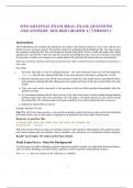 NURS 6512&sol;NURS6512 FINAL EXAM LATEST 2023- 2024 VERSION B REAL EXAM 100 QUESTIONS AND CORRECT ANSWERS &vert;AGRADE &lpar;WALDEN UNIVERSITY&rpar;