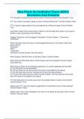 Blue Prism Accreditation Exam &lpar;AD01&rpar; Questions And Answers