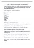 NUR 327 Micro Assessment &num;3&colon; Musculoskeletal