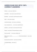 ASREB EXAM 2023 WITH 100&percnt; CORRECT ANSWERS
