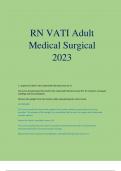 RN VATI Adult Medical Surgical 2023