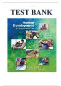 TEST BANK FOR HUMAN DEVELOPMENT: A LIFE-SPAN VIEW 8TH EDITION ROBERT V. KAIL JOHN C. CAVANAUGH ISBN-10: 1337554839,