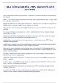 BLS Test Questions &lpar;AHA&rpar; Questions And  Answers