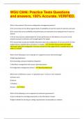 WGU C846&colon; Practice Tests Questions and answers&comma; 100&percnt; Accurate&period; VERIFIED&period;
