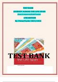BEST ANSWERS TESTBANK JOURNEY ACROSS THE LIFE SPAN: Human Development and Health Promotion 6TH EDITION By: Polan|Taylor 2023/2024