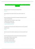 MLS Hematology Exam-with 100&percnt; verified solutions-2023-2024