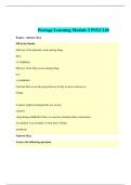                     Portage Learning Module 2 PSYC140