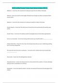 NCSF-Certified Personal Trainer Exam Review Solution 2023 A&plus;