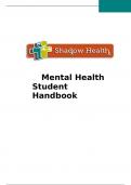 Mental Health Student Handbook