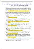 HESI RN EXIT EXAM V1-V7 &lpar;LATEST 2023-2024&rpar; &sol; RN EXIT HESI EXAM V1&comma;V2&comma;V3&comma;V4&comma;V5&comma;V6&comma;V7&vert;A GRADED