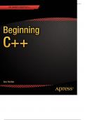 Beginning with C&plus;&plus;