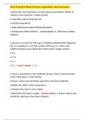 NLN Practice Pharm Exam Questions And Answers&period; 