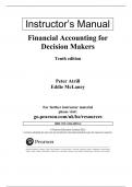 Financial Accounting for Decision Makers, 10th Edition by Peter Atrill, Eddie McLaney