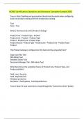 NCINO Certification Questions and Answers Complete Sample 2023&period;