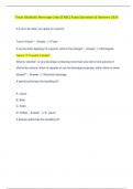 Texas Alcoholic Beverage Code &lpar;TABC&rpar; Exam Questions & Answers 2024