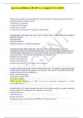 &lpar;answered&rpar;Relias ED RN A&comma; Complete Test 2023