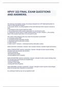 HPHY 322 FINAL EXAM QUESTIONS AND ANSWERS&period;