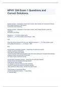  HPHY 324 Exam 1 Questions and Correct Solutions&period;