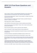HPHY 212 Final Exam Questions and Answers&period;
