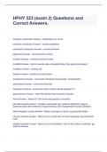 HPHY 323 &lpar;exam 2&rpar; Questions and Correct Answers&period;