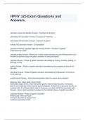  HPHY 325 Exam Questions and Answers&period;