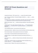  HPHY 321 Exam Questions and Answers&period;